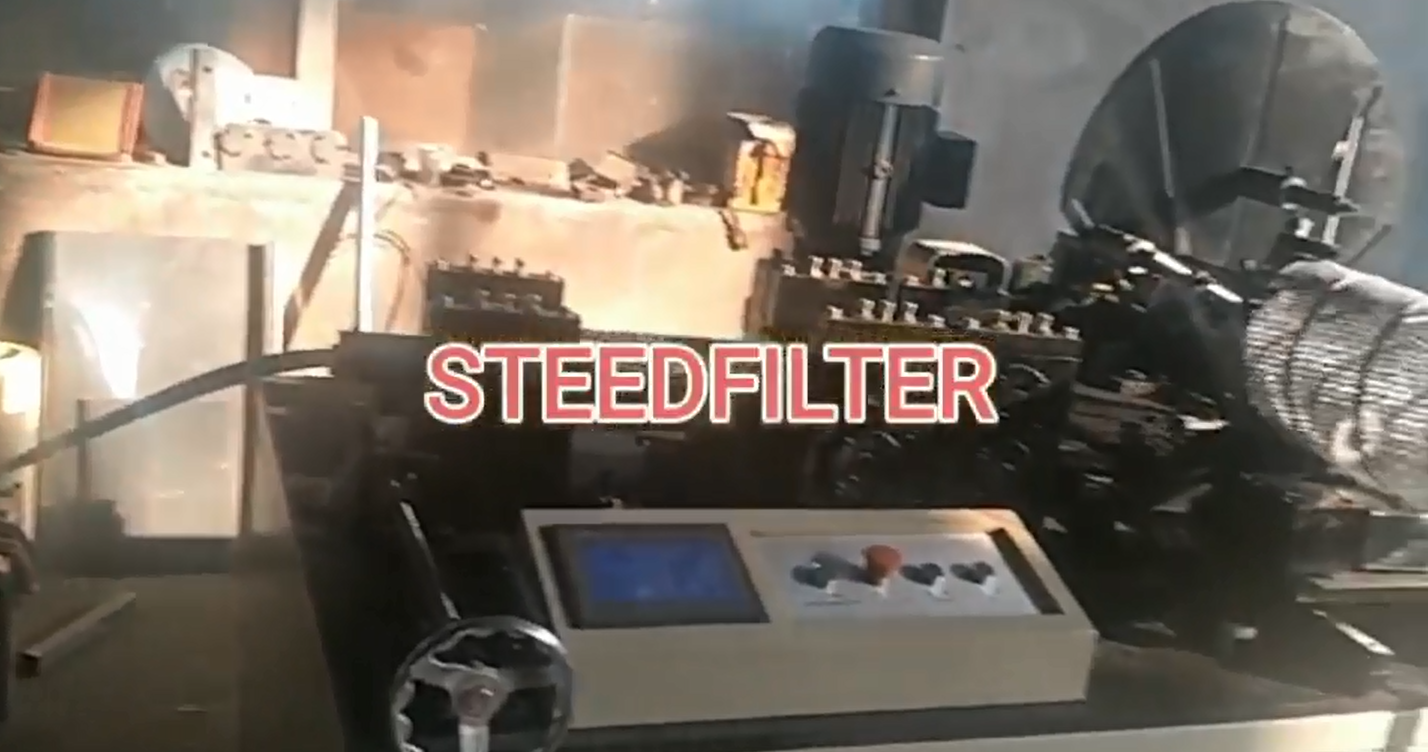 Wire Mesh Spiral Tube Making Machine for Heavy Duty Air filters