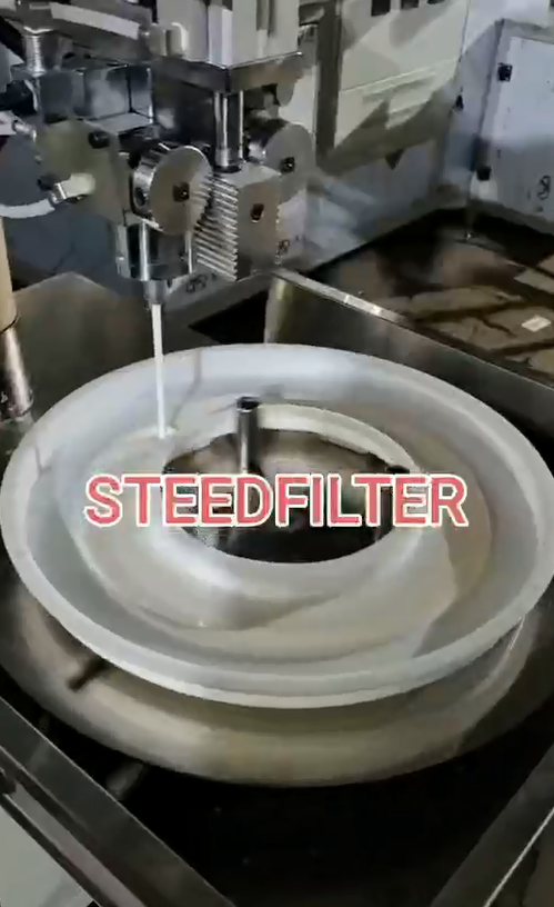 Truck,Van and heavy duty PU air filter machines