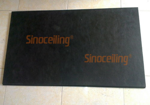 Black Color Fiberglass Ceiling,Cinema Sound- Absorbing Ceiling