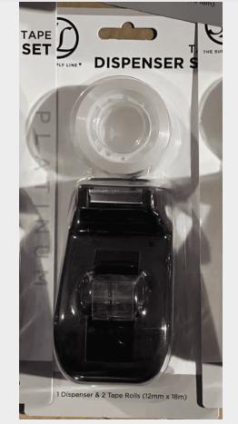Tape dispenser set