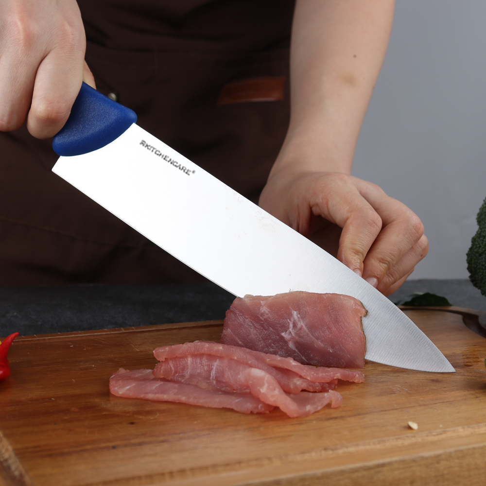 Hip-home 2025 stainless steel kitchen restaurant knife professional blue 9inch chef butcher knife