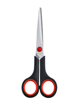 SC9906 Office Rubber and Plastic Scissors