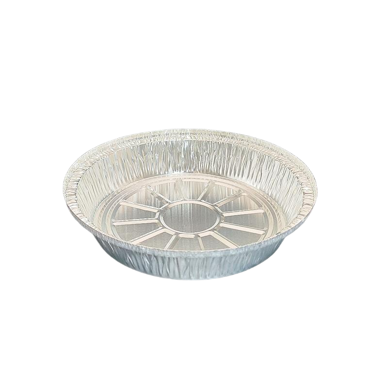 Disposable Round Aluminum Foil Food Containers – Eco-Friendly Baking Trays for Takeaway & Catering