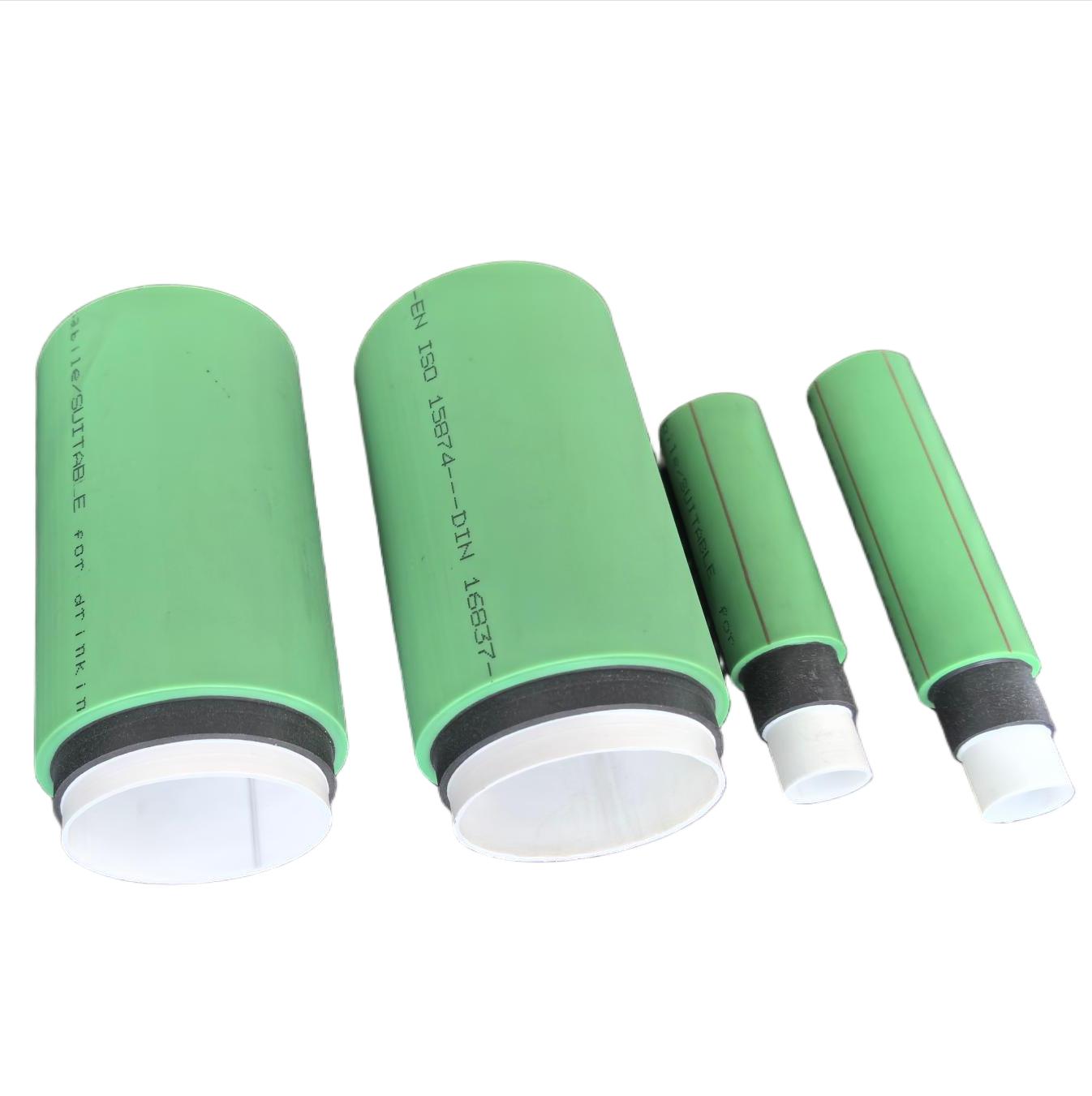 PP-RCT/GFRP/PP-RCT Triple-Layer Composite Pipe