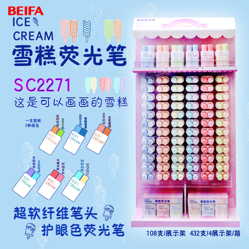 Highlighter display rack