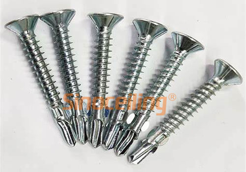 CSK Self Drilling Screw with Wing