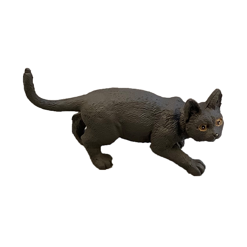 12 cat animal toys simulation cat 3-inch