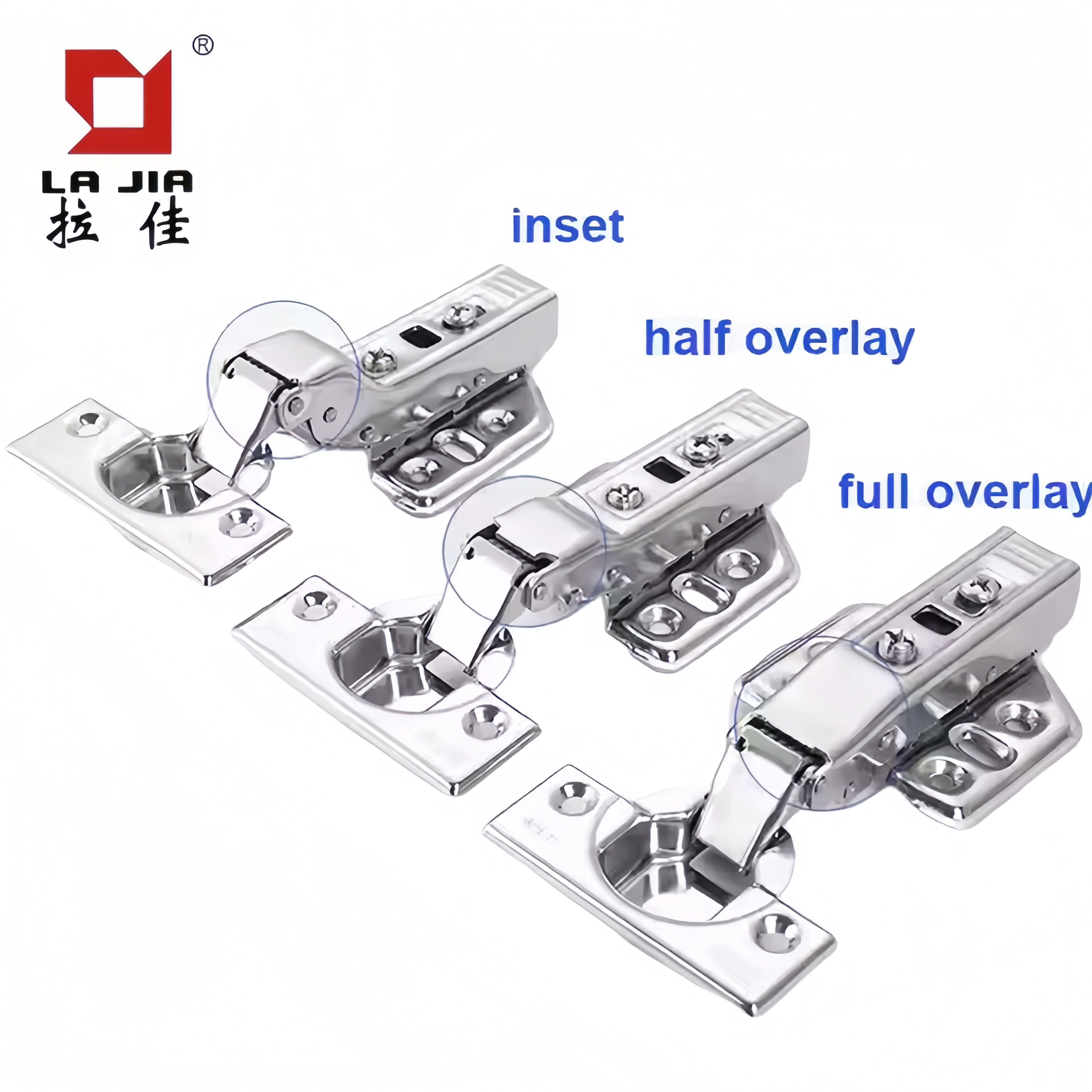 304 SS Full - Half - Inset Hinges