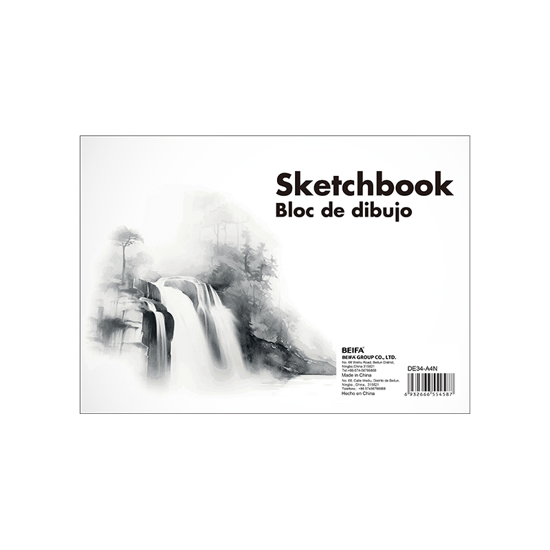 Saddle stitch picture book