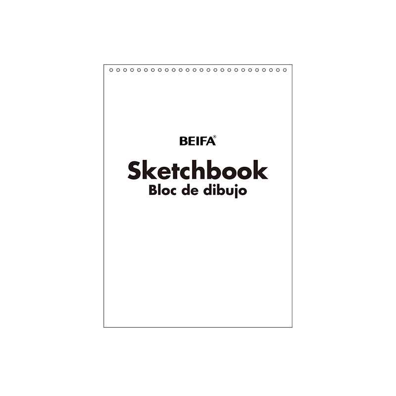 Double coil flip sketchbook