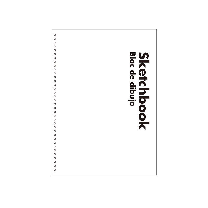 Double coil flip sketchbook