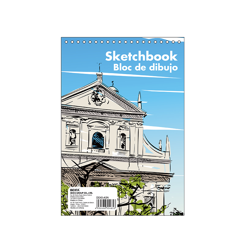 Double coil flip sketchbook