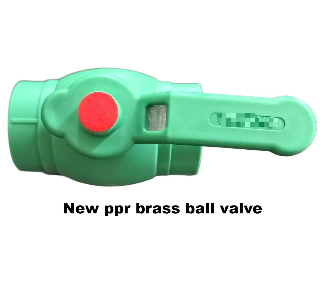 Premium Quality New PPR Brass Ball Valves for Efficient Flow Control
