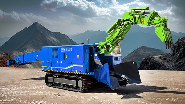 Lanhi,LWLX-80/45L Crawler Mucking Loader,Engineering