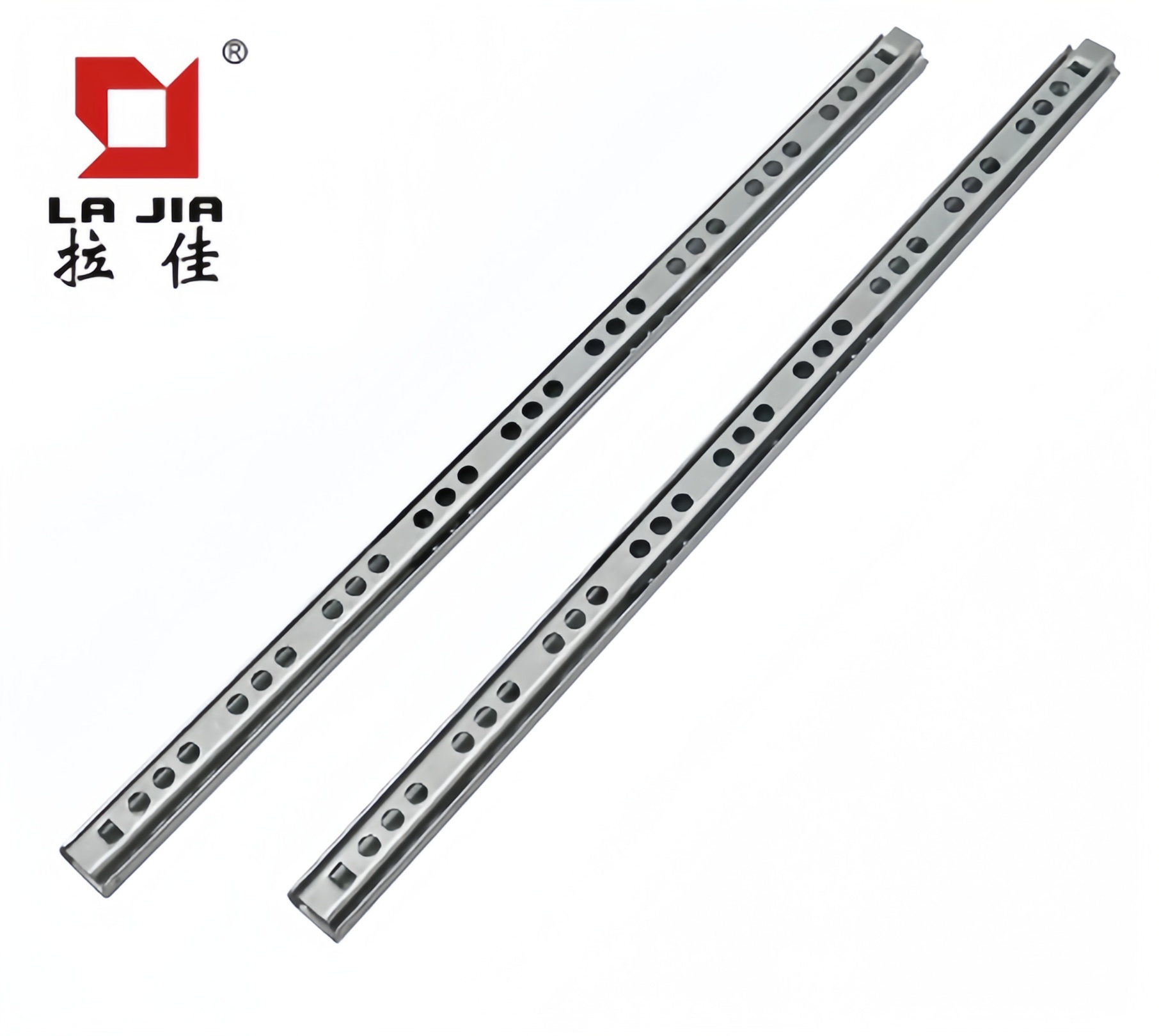 2-Section Drawer Slide Rail