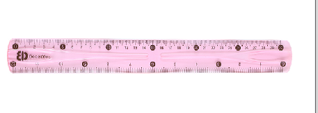 30 cm flexible ruler