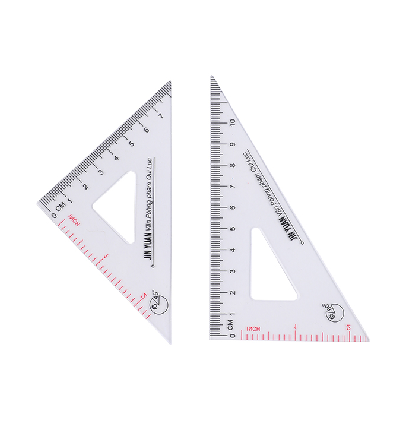 PP triangular ruler