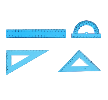 20 cm ruler set