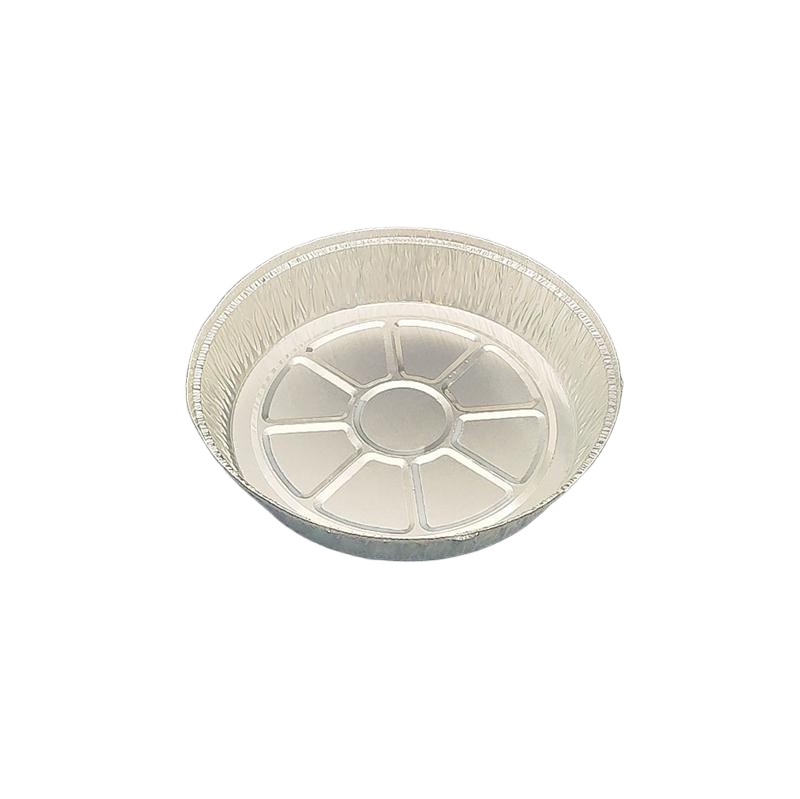 Disposable Round Aluminum Foil Food Containers – Eco-Friendly Baking Trays for Takeaway & Catering