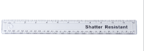 30CM perforated K-material ruler