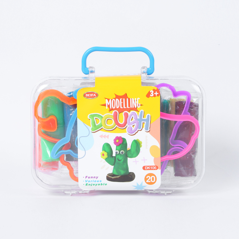 Colored clay