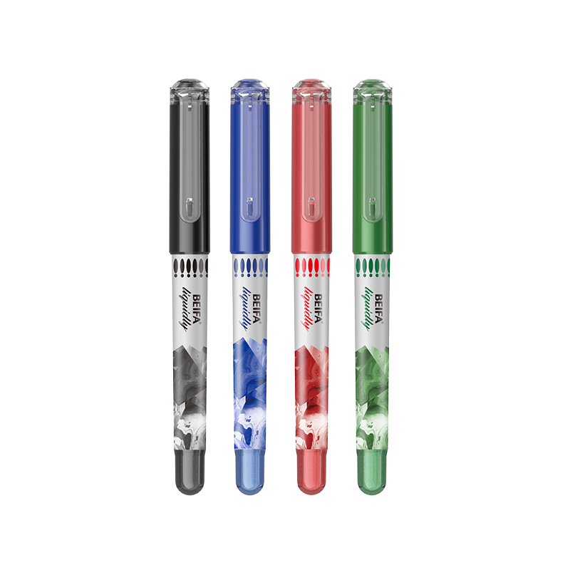 Straight liquid pen