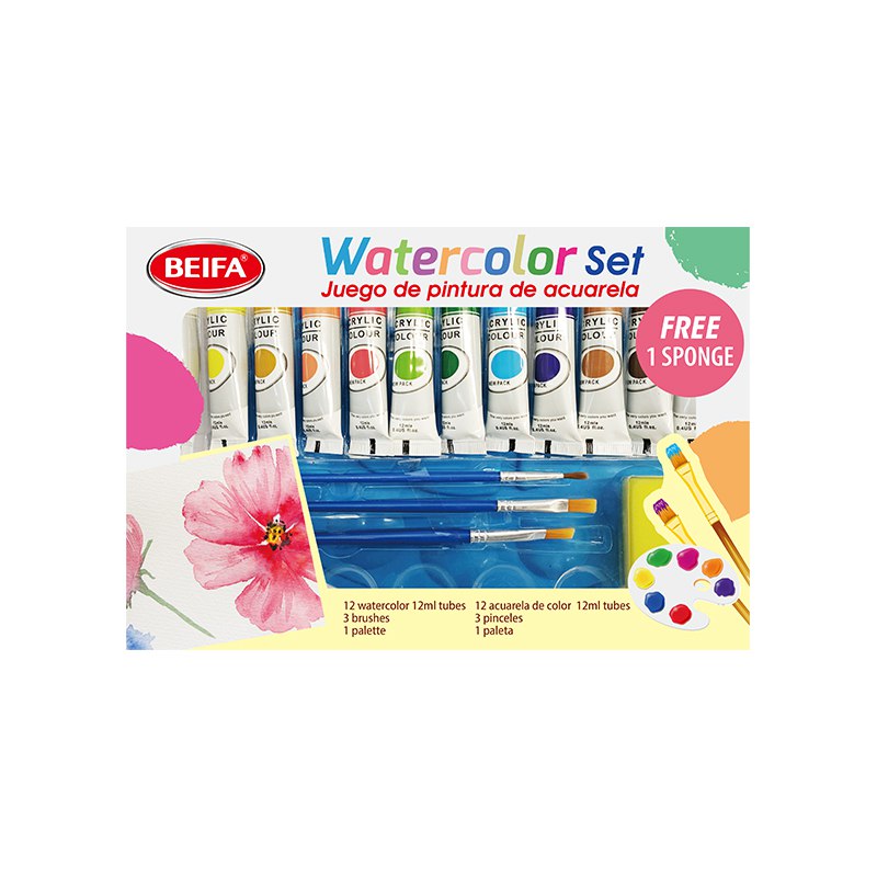 watercolor painting set
