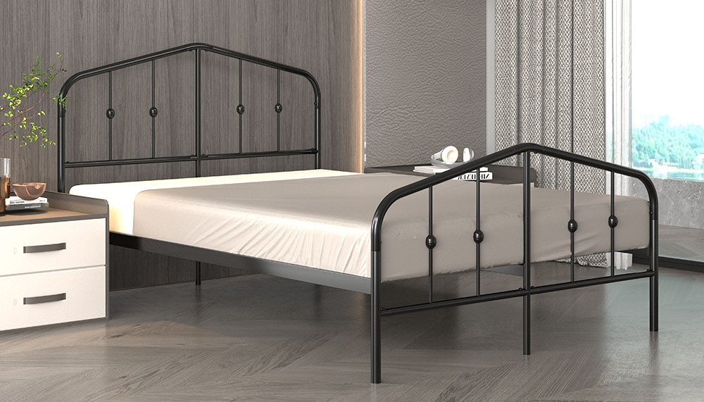 Modern Bed Metal bed frame new design Twin size