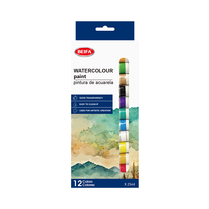 12color Watercolour Paint
