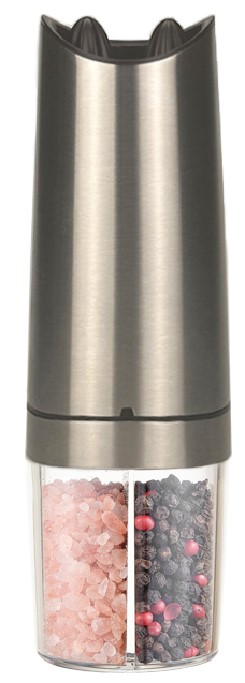 2 in 1 gravity electric pepper and salt grinder for home use