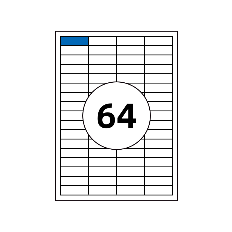 A4 Adhesive Printing lables