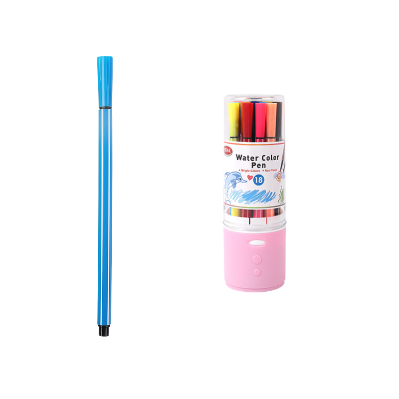 18 colors watercolor pen
