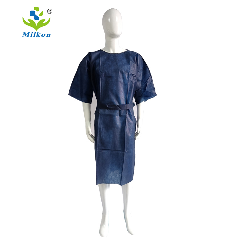 Disposable Safety Non Woven SMS Medical Operation Room Patient Gown