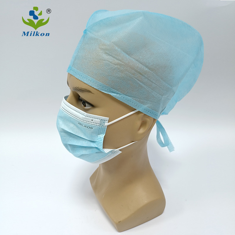 Medical Surgical Waterproof Safety Proteicve Disposable Safety Non Woven SMS Doctor Cap