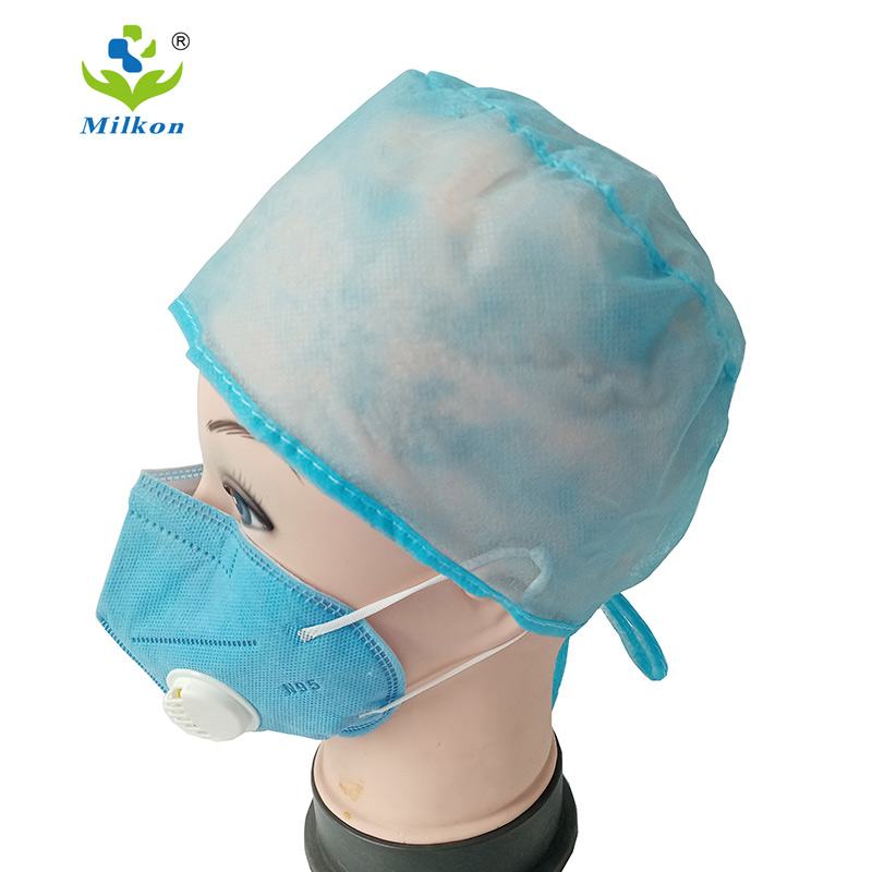 Medical Surgical Waterproof Safety Proteicve Disposable Safety Non Woven SMS Doctor Cap