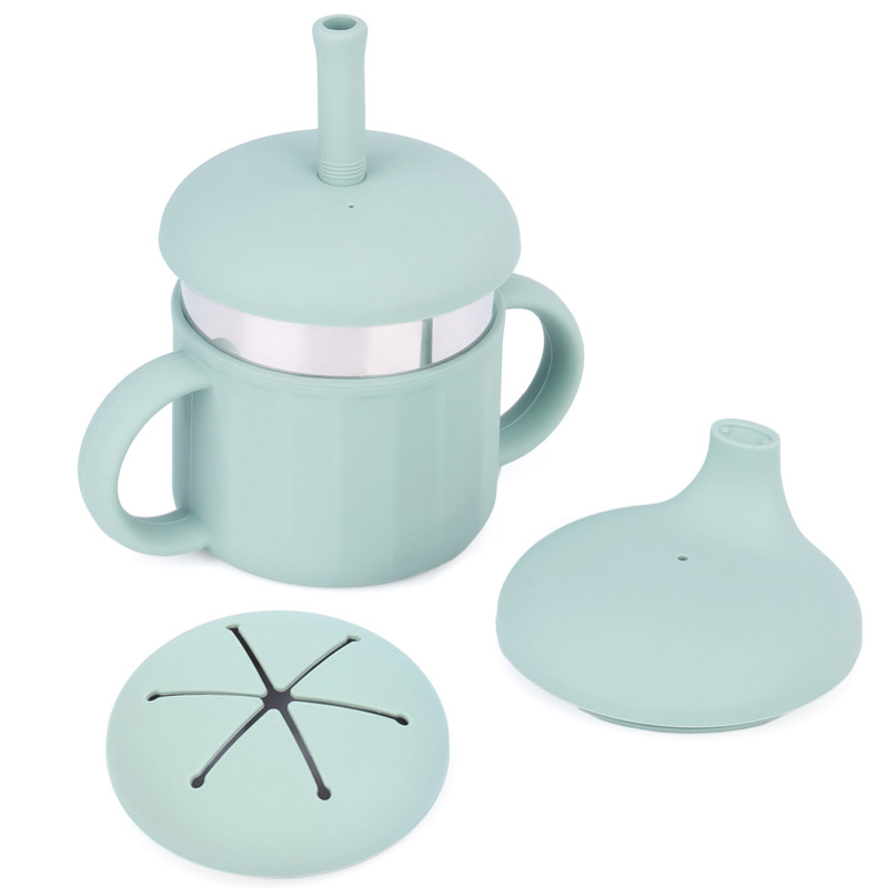Stainless steel snack cup