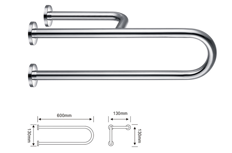 Stainless Steel Safe Grab Bar