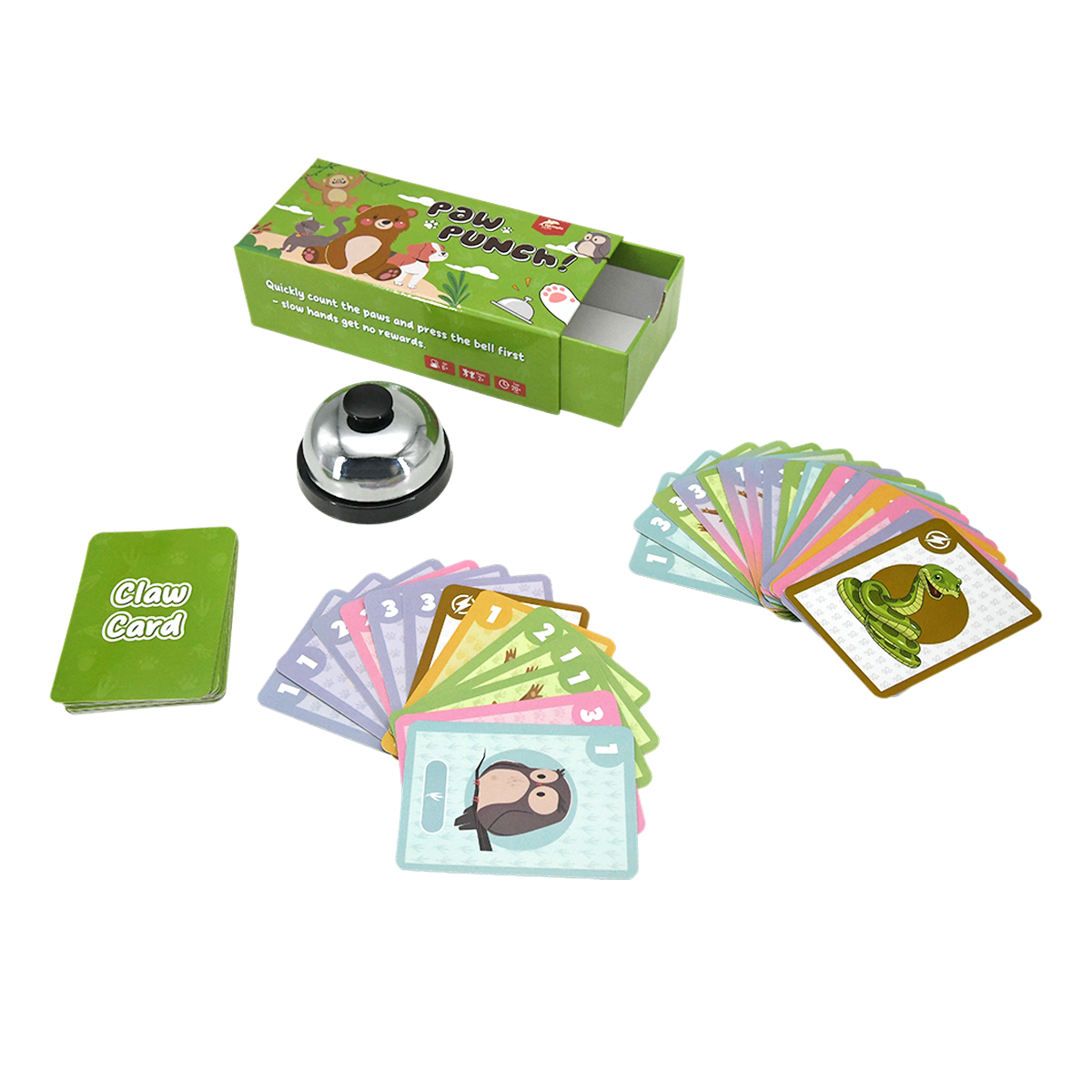 Children Education Reaction Pattern Finding Training Quick Matching Game Cards Interactive Toys