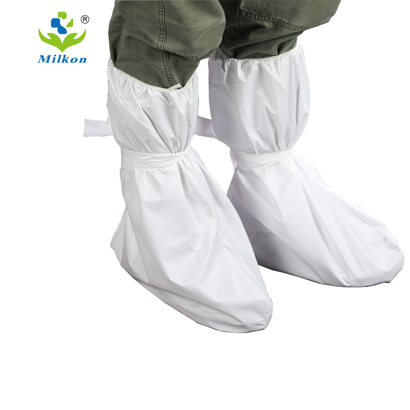 Medical Surgical Proteicve Non Woven Disposable Safety Anti Static Microporous Disposable Boot Cover