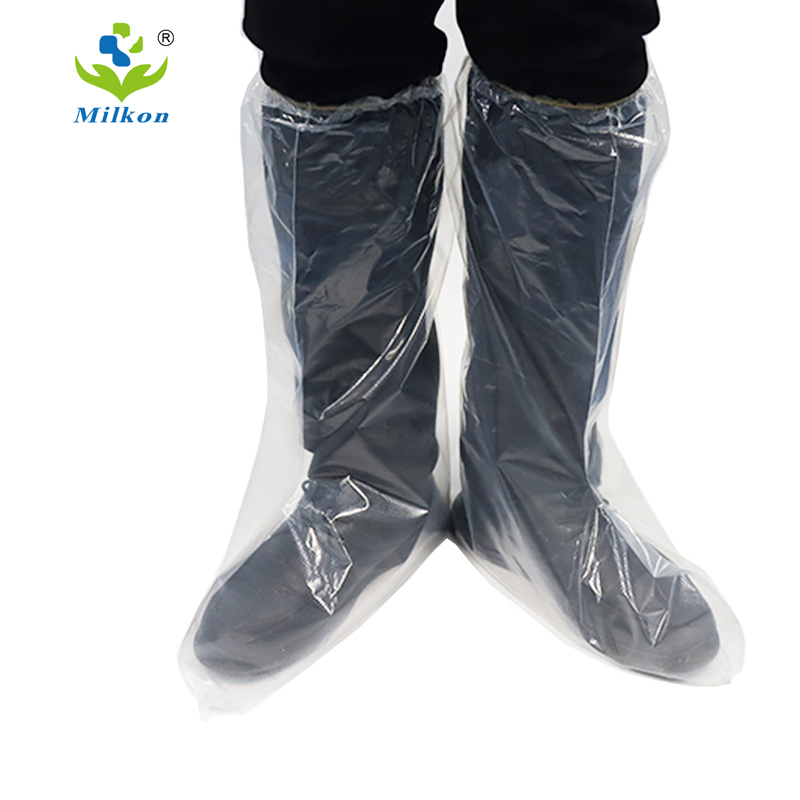 Medical Surgical Proteicve Non Woven Disposable Safety Anti Static Plastic Disposable Boot Cover