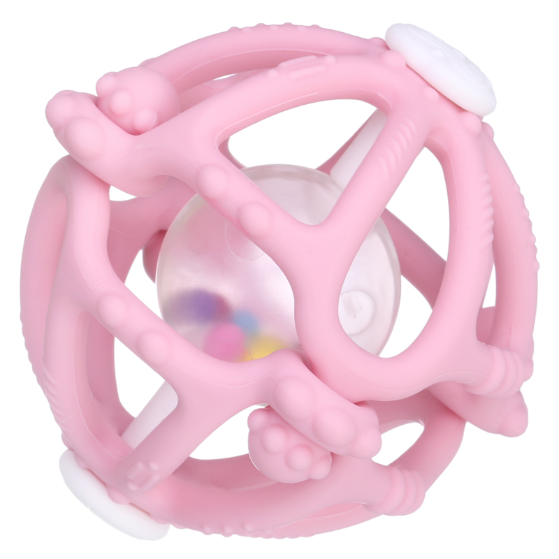 Newborn Baby Soft Teething Sensory Toys 0-12 Months Silicone Baby Rattles Teethers for Babies