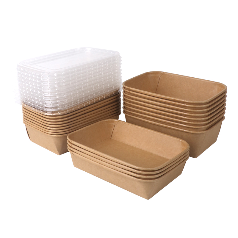 Rectangular Conical Paper Bowl
