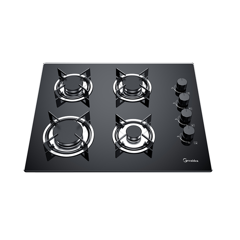 Greaidea 4 Burner Glass Gas Hob MGBG-604AE