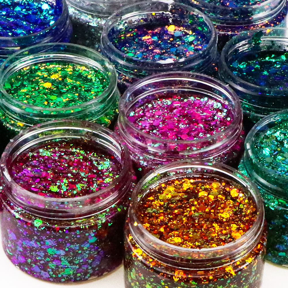 Duo-chrome Chameleon Chunky Glitter Gel