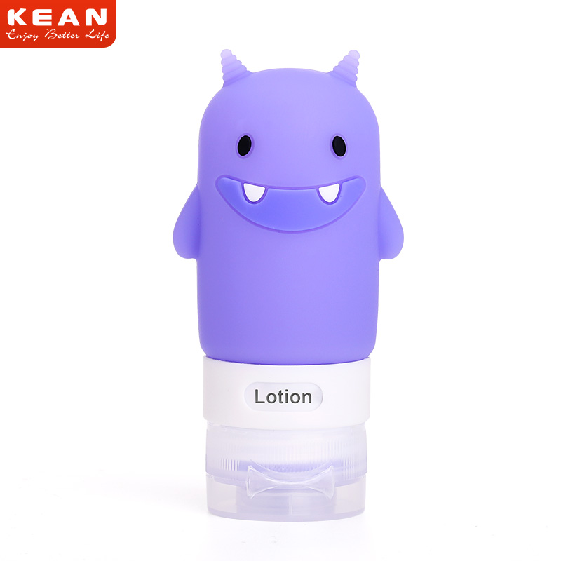 60ml Cute Design Sushi Sauce Container Mini Squeezed Silicone Sauce Bottle for Kids