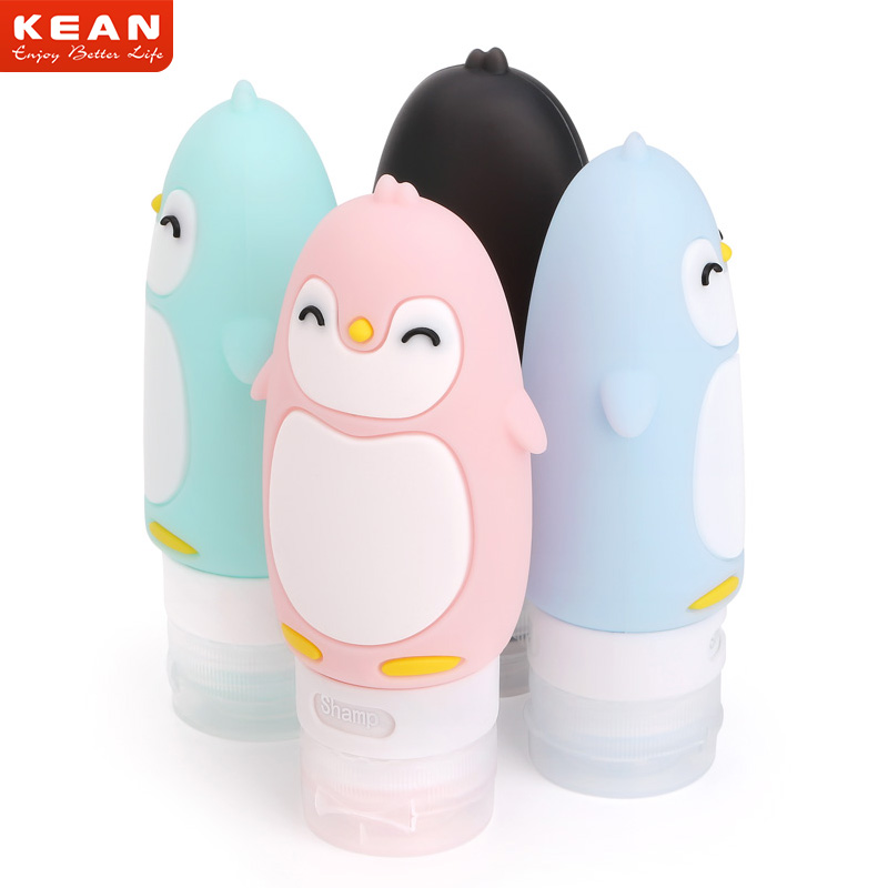 Kean Food Grade Silicone Approved Promotion Mini Size Silicone Travel Bottle