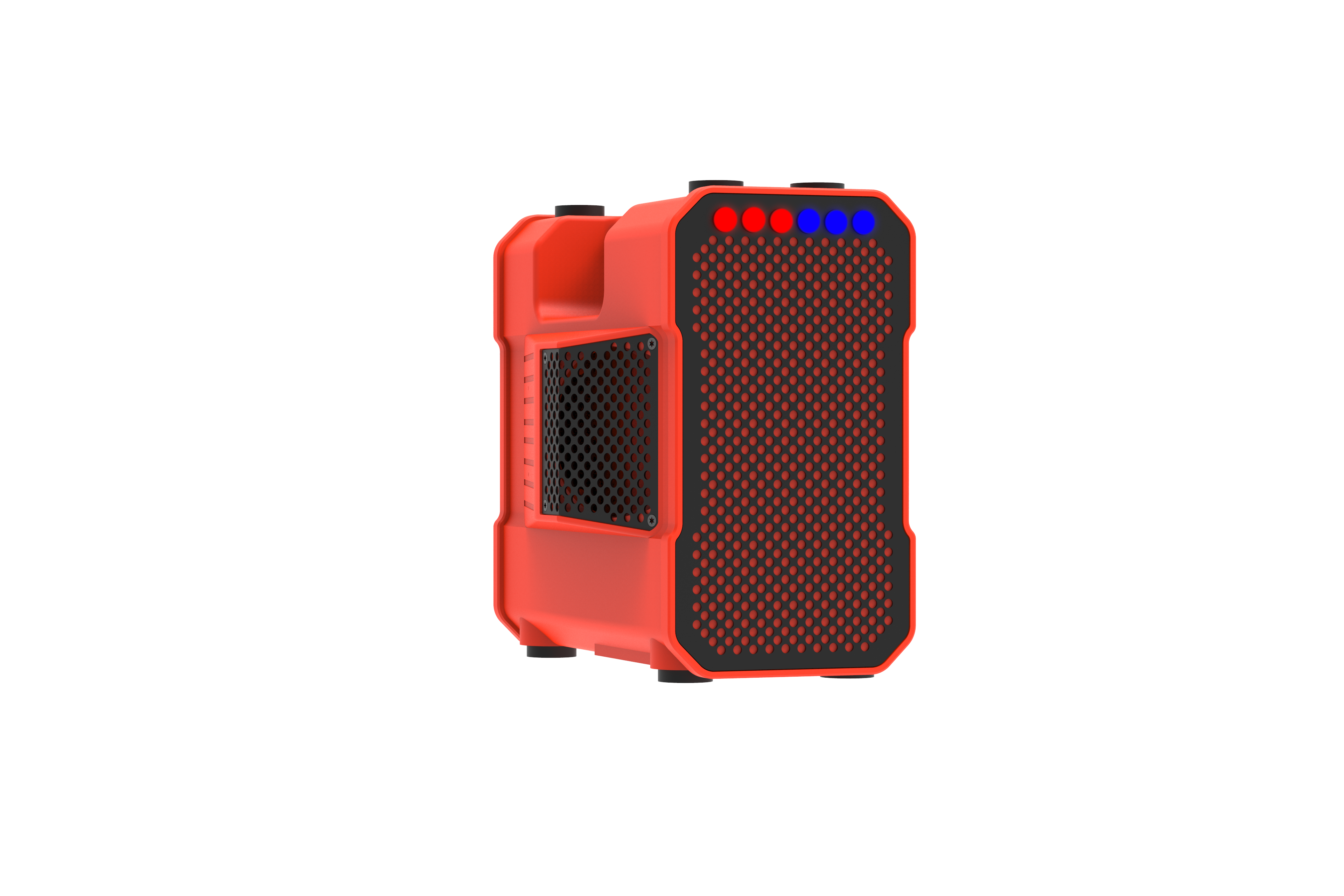 Portable Directional Intense Sound System For Emergency