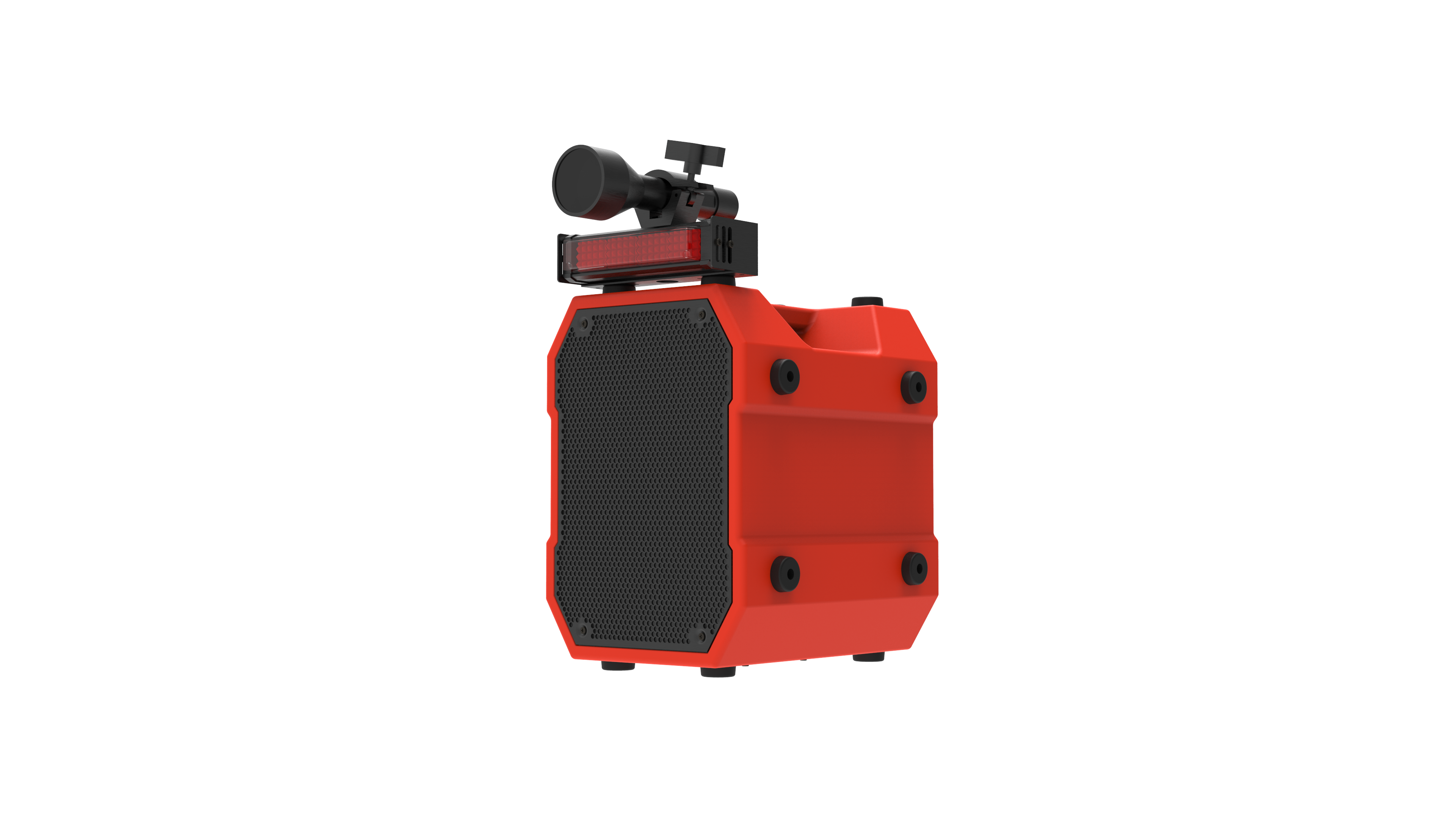 Portable Directional Intense Sound System For Emergency