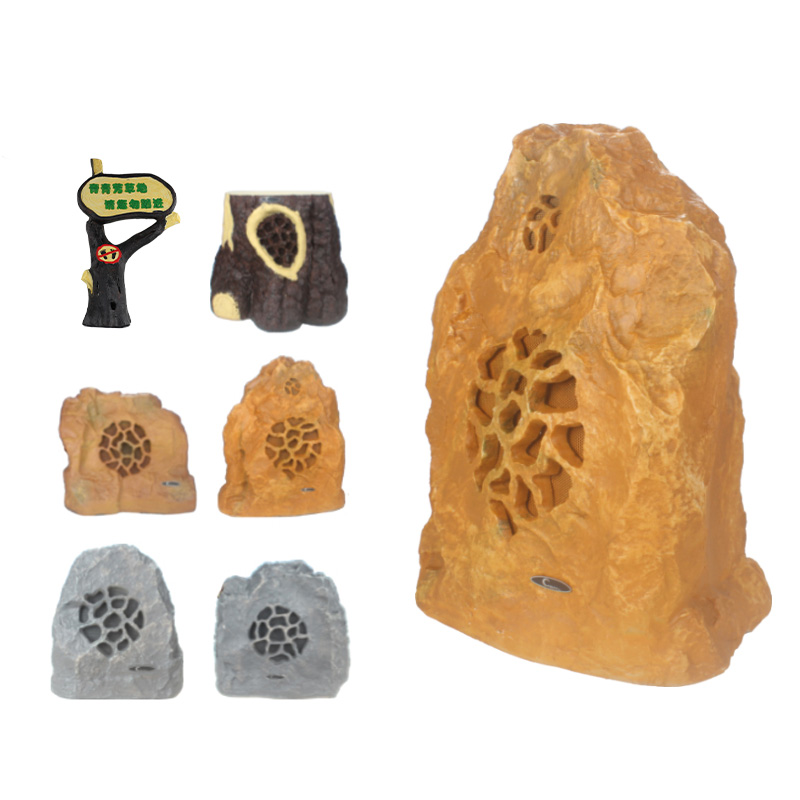 Garden Speaker Rock-Style Waterproof Speaker - Natural Design for Outdoor Environments