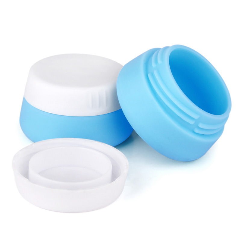 20ML Travel Packing Silicone Pill Box Cream Bottle Business Trip Pill Sunscreen Storage Box